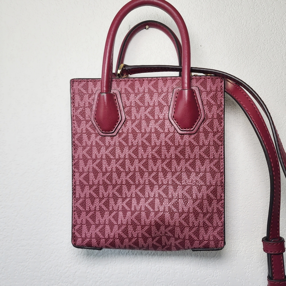 Michael Kors XS Mini Mulberry Mercer Shopper Crossbody - Picture 5 of 6